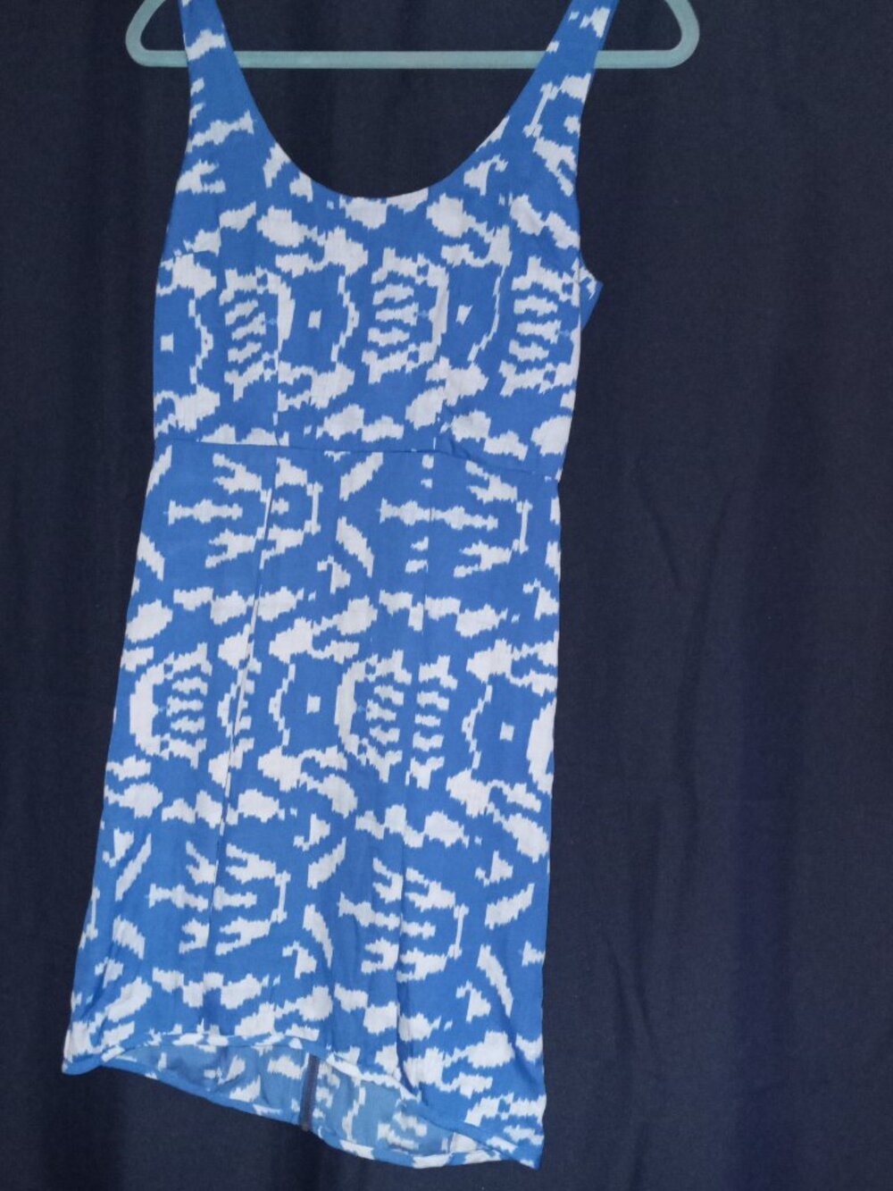 Urban Outfitters- Silence + Noise - blue & white dress - Picture 2 of 8